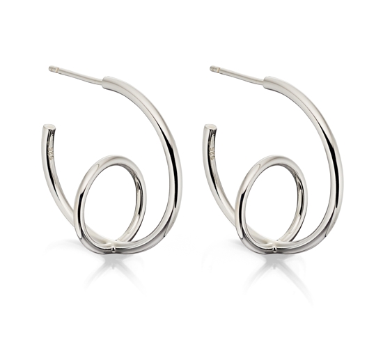 Picture of Air Floating Hoop Earrings