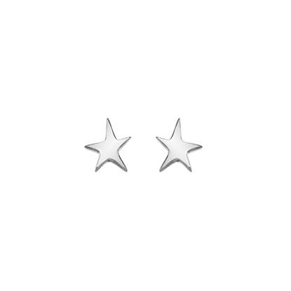 Picture of Silver Star Stud Earrings