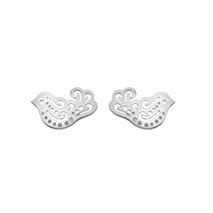 Picture of Silver Dove Earrings