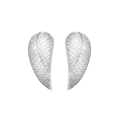 Picture of Silver Angel Wing Earrings
