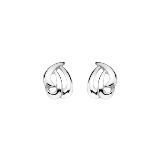 Picture of Silver Entwined Stud Earrings