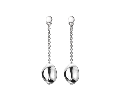 Picture of Silver Twist 3 Blob Earrings