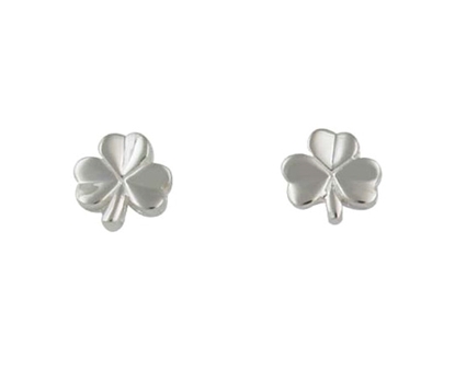 Picture of Silver Clover Stud Earring Pair 103