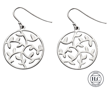 Picture of Sterling Silver H Curteis Premium Drop Earrings