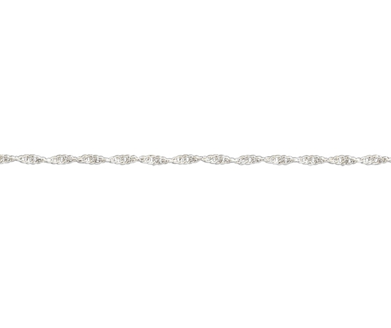 Picture of Silver 10 Prince of Wales Rope 18/45cm