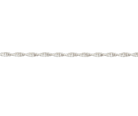 Picture of Silver 14 Prince of Wales Rope 16/40cm