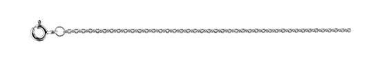 Picture of Silver 40 Close Tight Filed Trace 22/55cm