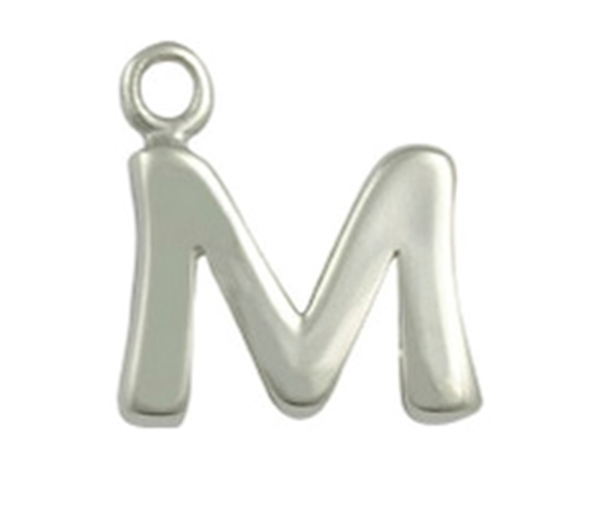 Picture of Silver Letter 'M'