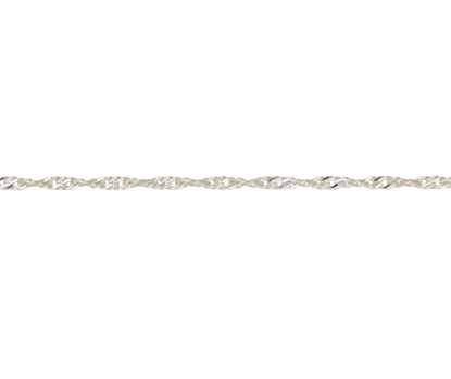 Picture of Silver Twisted Curb 40 18/45cm