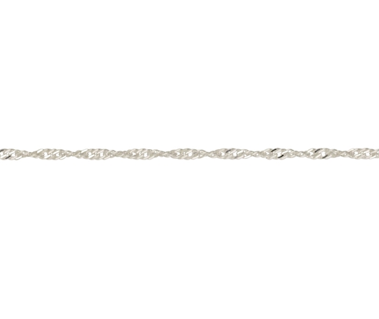 Picture of Silver Twisted Curb 40 18/45cm