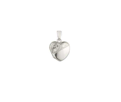 Picture of Silver Locket 9 Engraving D