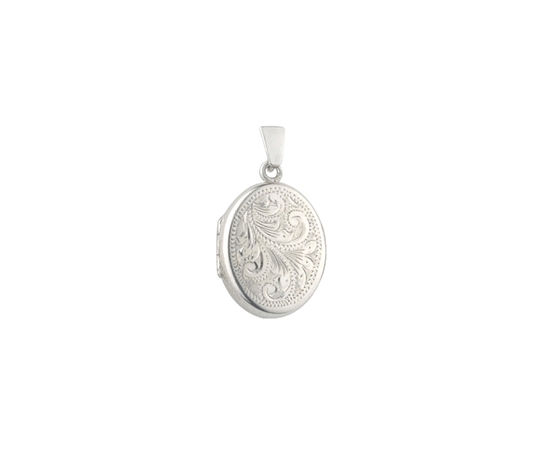 Picture of Silver Locket 4 Engraving B