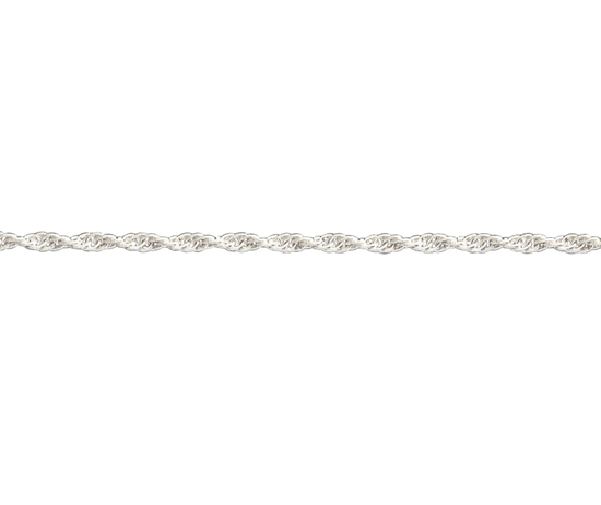 Picture of Silver 18 Prince of Wales Rope 16/40cm