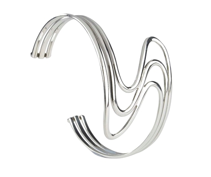 Picture of Silver Torque Bangle 2N