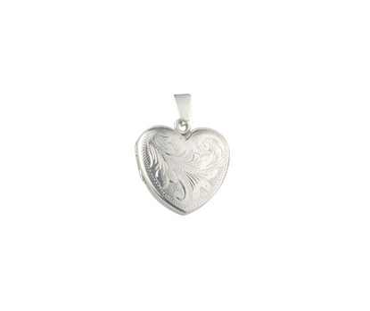 Picture of Silver Locket 8 Engraving B