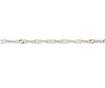 Picture of Silver Twisted Curb 50 16/40cm