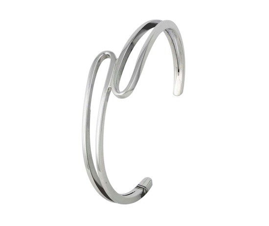 Picture of Silver Torque Bangle 1B