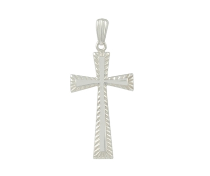 Picture of Silver Cross 69 Pendant laser bail