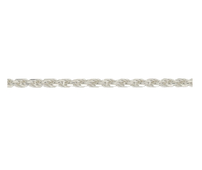 Picture of Silver Filed Solid Rope 80 20/50cm