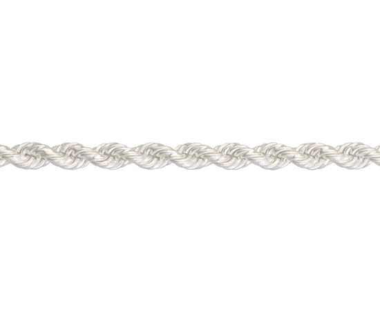 Picture of Silver Solid Rope 100 18/45cm