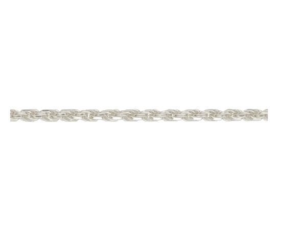 Picture of Silver Filed Solid Rope 80 7.5/19cm