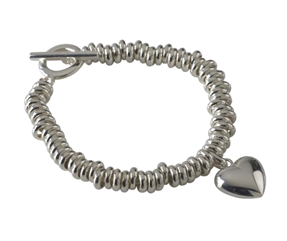 Picture of Silver Candy 2 Toggle Bracelet 7.5/19cm