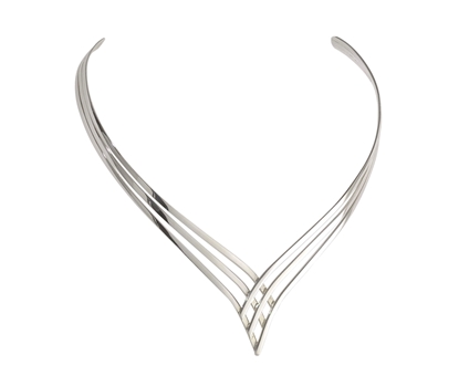 Picture of Silver Torque Necklet 8