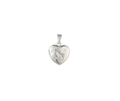 Picture of Silver Locket 9 Engraving E