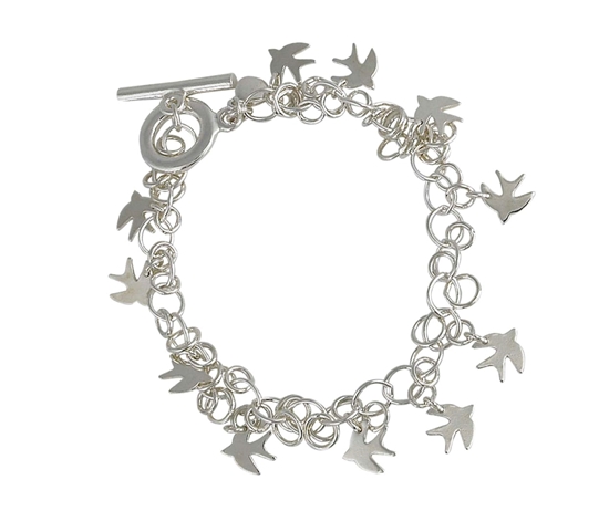 Picture of Silver Bird Bracelet 7.5/19cm