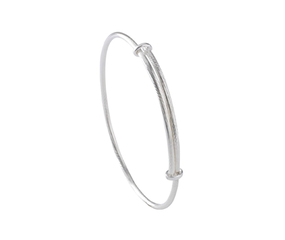 Picture of Silver Childs Bangle 08