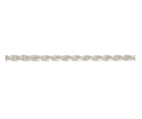 Picture of Silver Filed Solid Rope 80 18/45cm