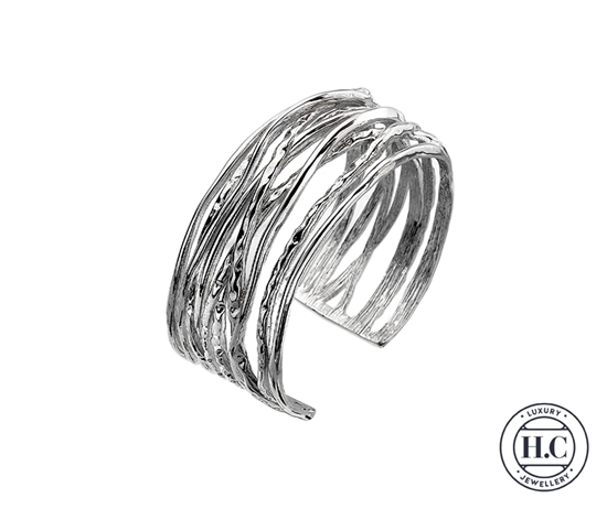 Picture of Silver H Curteis Premium Designer Bangle 17