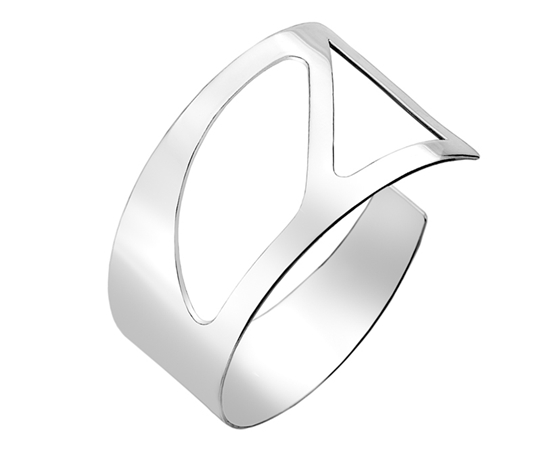 Picture of Silver Torque Bangle 12N