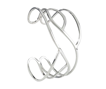 Picture of Silver Torque Bangle 5N