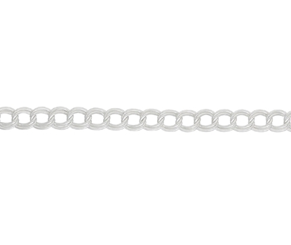 Picture of Silver 33 Double Curb 16/40cm