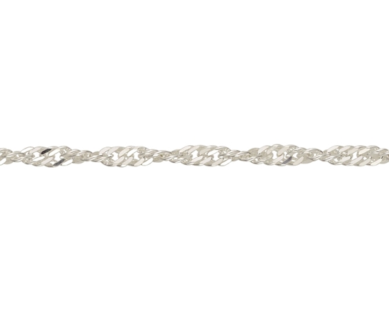 Picture of Silver Twisted Curb 60 30/75cm