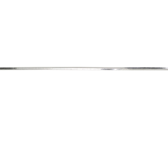 Picture of Silver Filed Square Snake Half 26/65cm