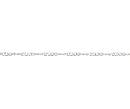 Picture of Silver 18 Round Twisted Curb 24/55cm