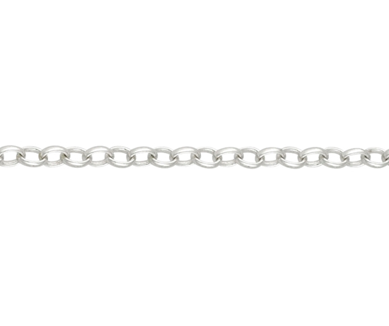 Picture of Silver Belcher 2 Oval Heavy Filed 24/60cm