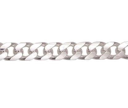 Picture of Silver Classic Curb 4 16/40cm