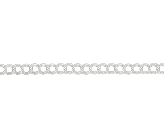 Picture of Silver 28 Double Curb 16/40cm
