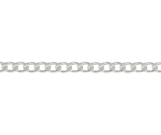 Picture of Silver 62 Rolled Curb 16/40cm