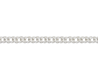 Picture of Silver French Curb 2 8.5/21cm