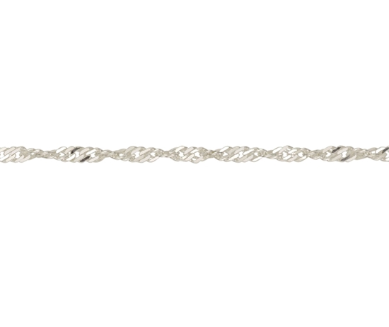 Picture of Silver Twisted Curb 50 30/75cm