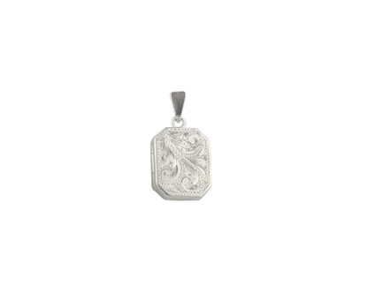 Picture of Silver Locket 7 Engraving B