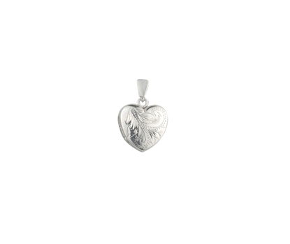 Picture of Silver Locket 9 Engraving C
