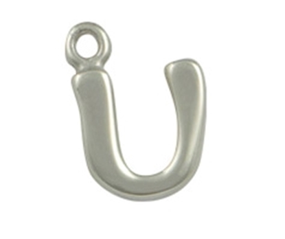 Picture of Silver Letter 'U'