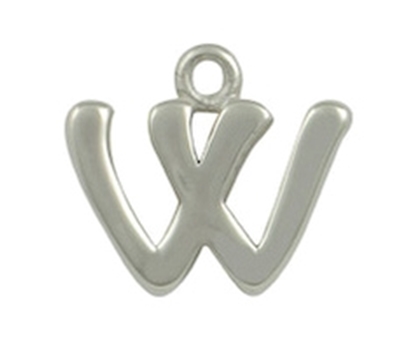 Picture of Silver Letter 'W'