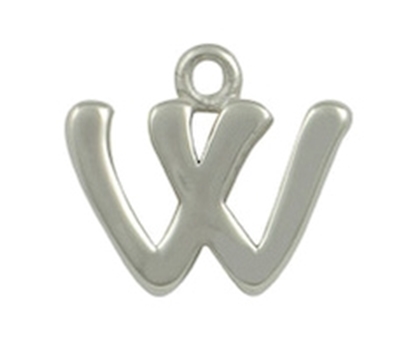 Picture of Silver Letter 'W'
