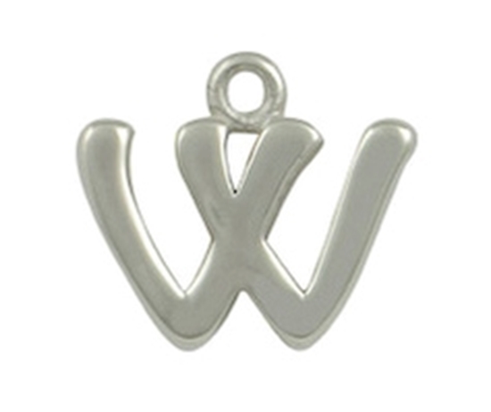 Picture of Silver Letter 'W'